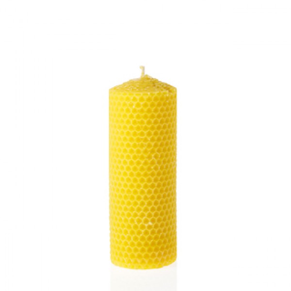 “Korėta didelė” bičių vaško žvakė