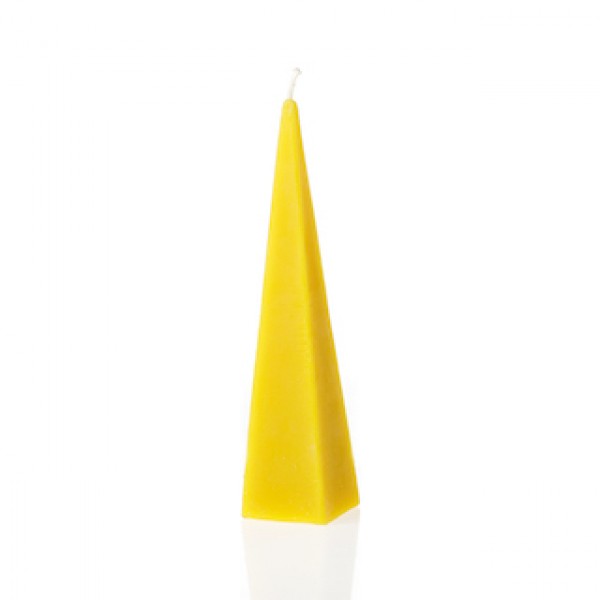 “Piramidė” bičių vaško žvakė